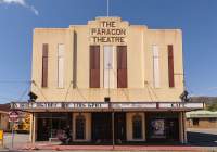 The Paragon Theatre is an art deco building in Queenstown.